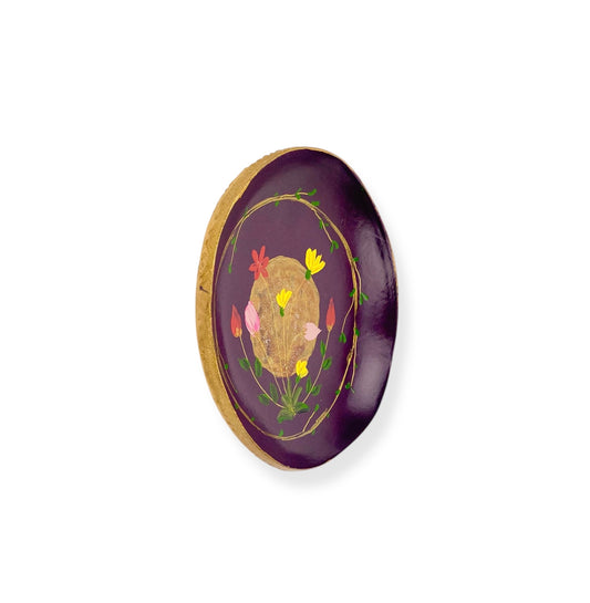 WANDBORD PURPLE MOONFLOWER