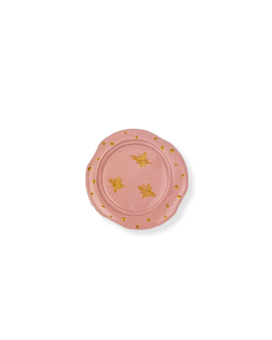 MINI GLAZEN STOLP PINK