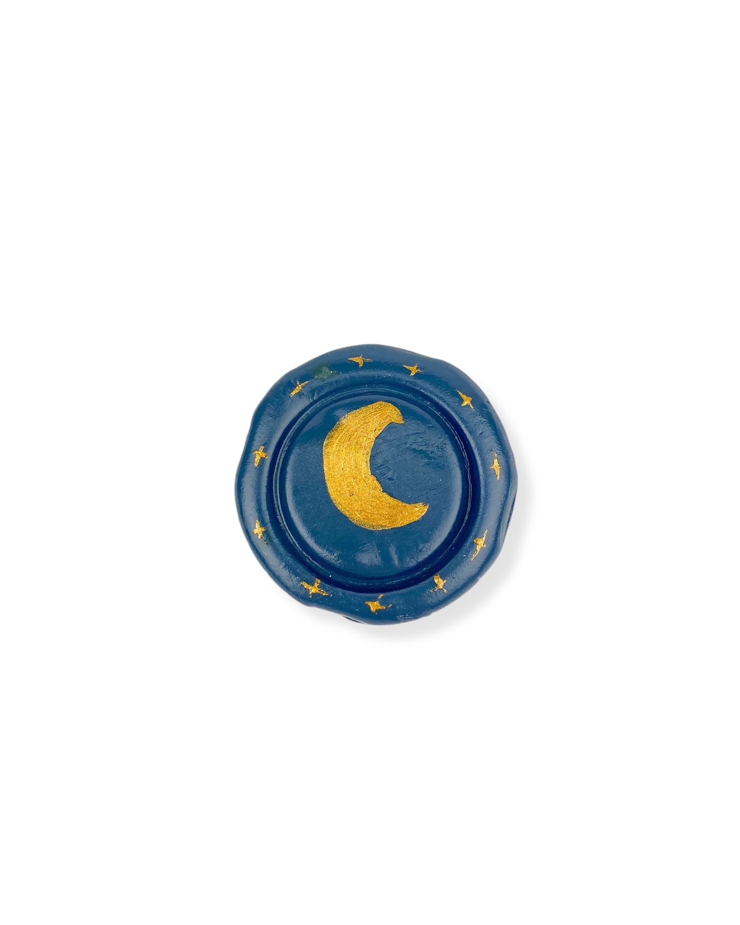 GLAZEN STOLP MINI BLUE MOON