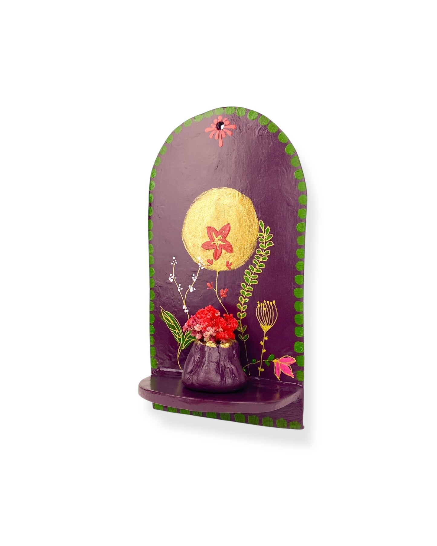 MUURORNAMENT PURPLE MOON