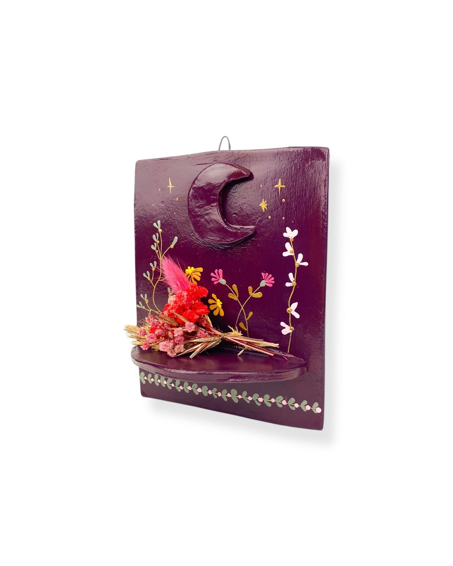 MUURORNAMENT PURPLE MOON