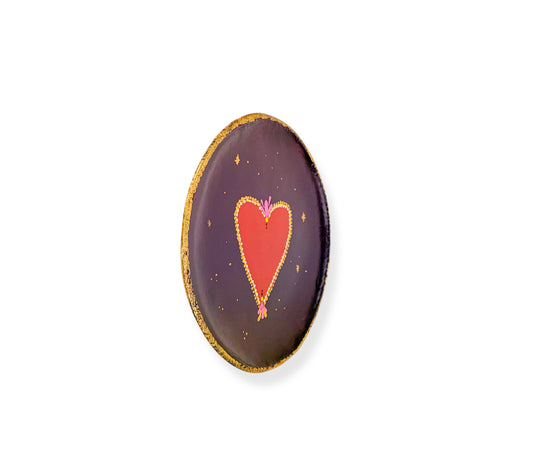 XL WANDBORD PURPLE HEART