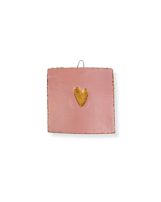 TEGELTJE PINK HEART