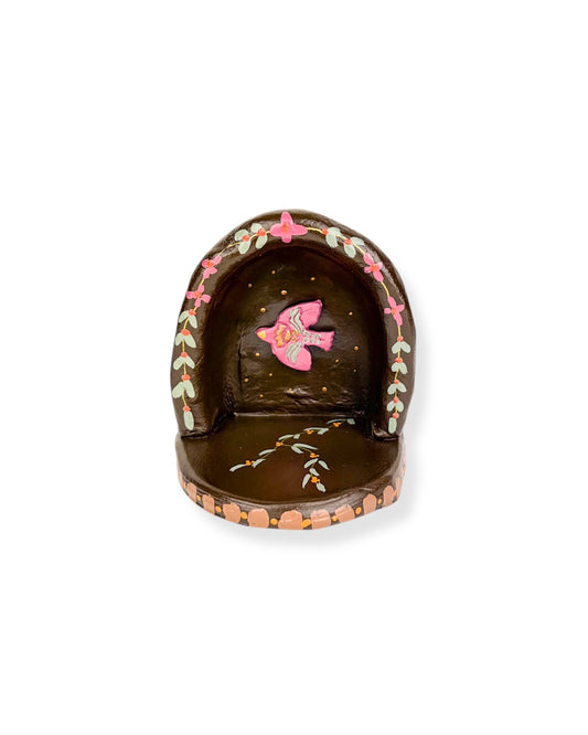 ALTAAR TEMPEL BROWN FLOWERS