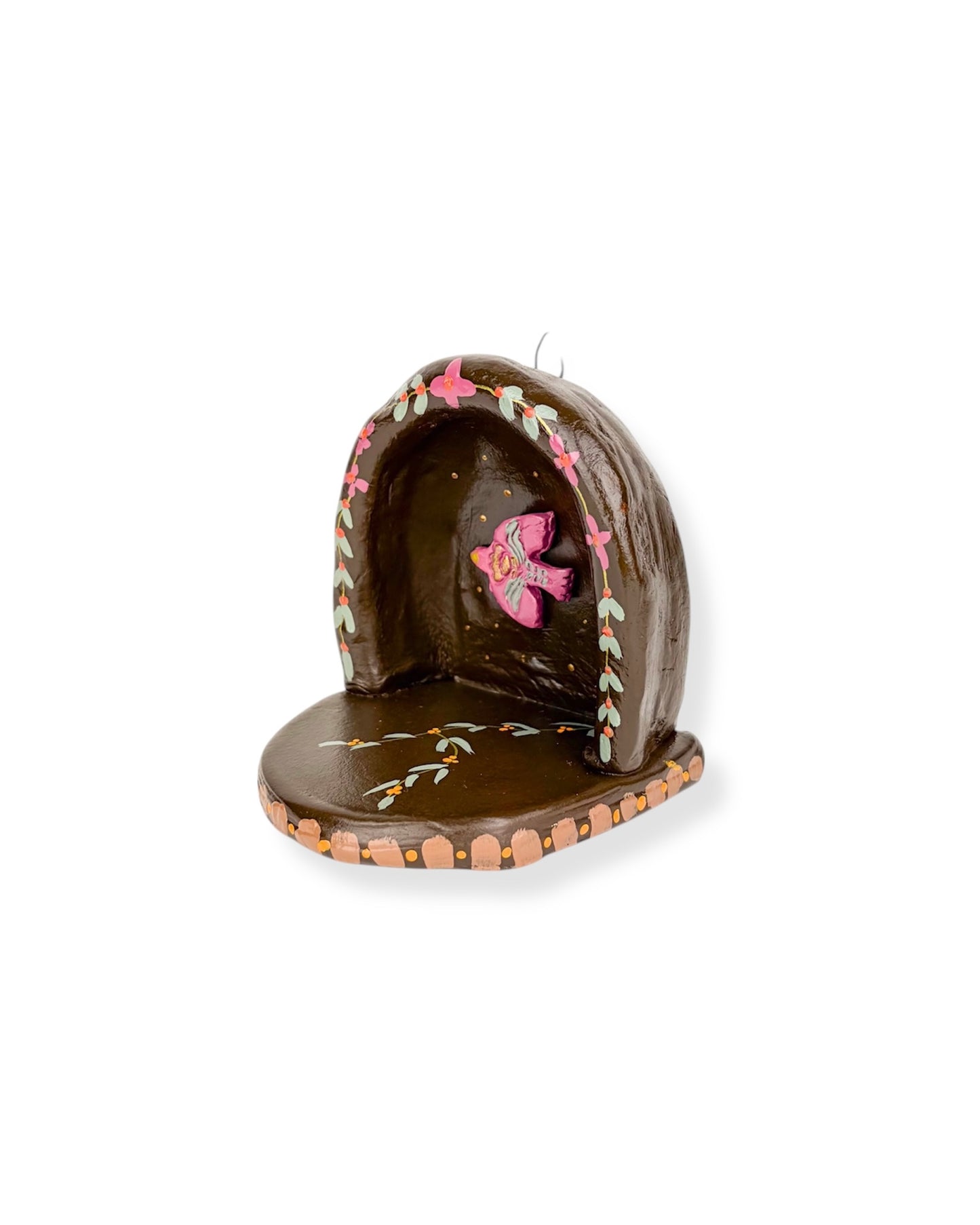 ALTAAR TEMPEL BROWN FLOWERS