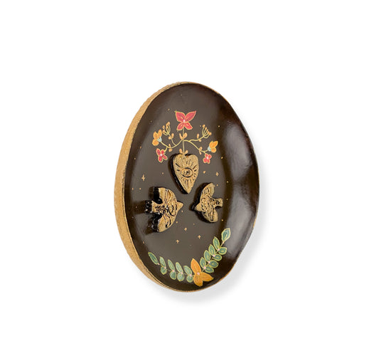 WANDBORD BROWN HEART