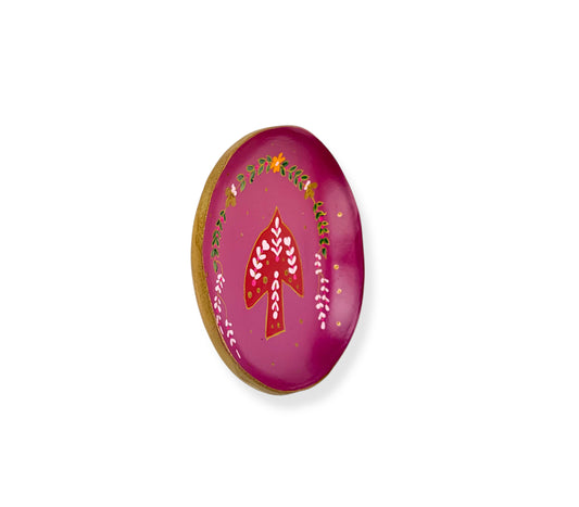 WANDBORD PLUM PINK ZWALUW
