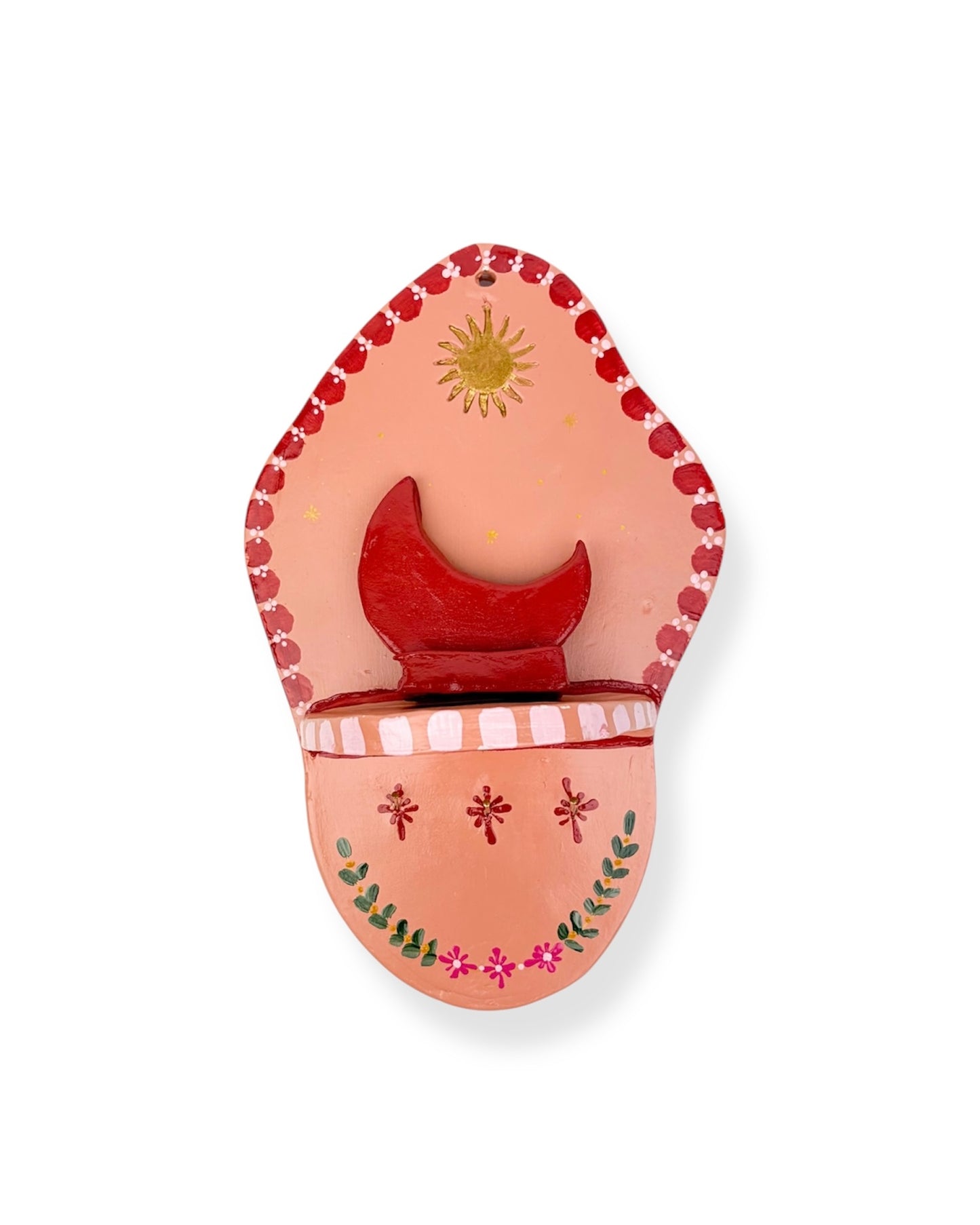 MUURORNAMENT PINK MOON