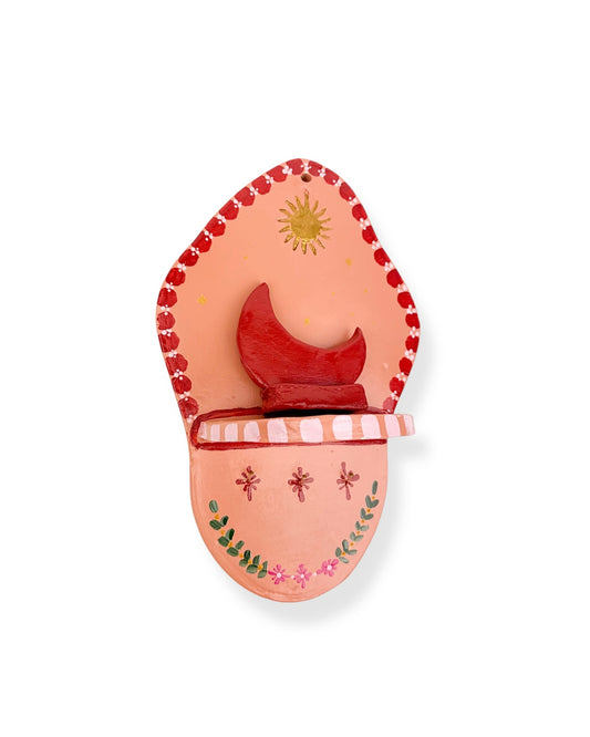 MUURORNAMENT PINK MOON