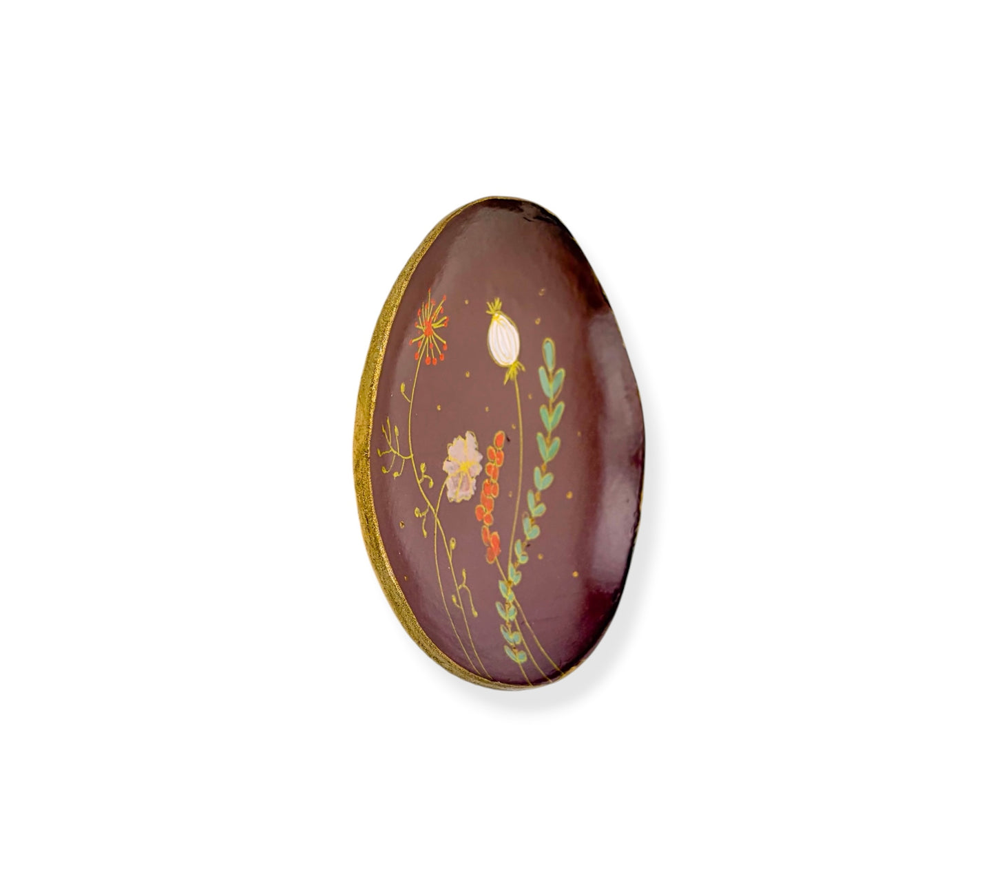WANDBORD PLUM FLOWERS