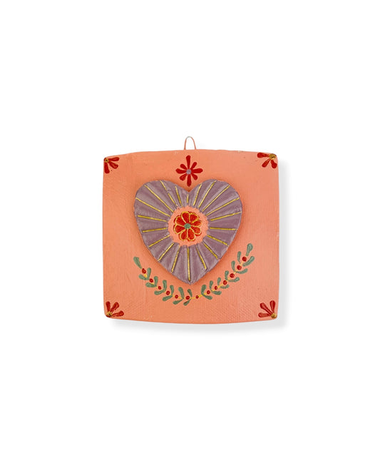 TEGEL PINK HEART