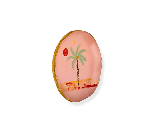 WANDBORD PINK PALM