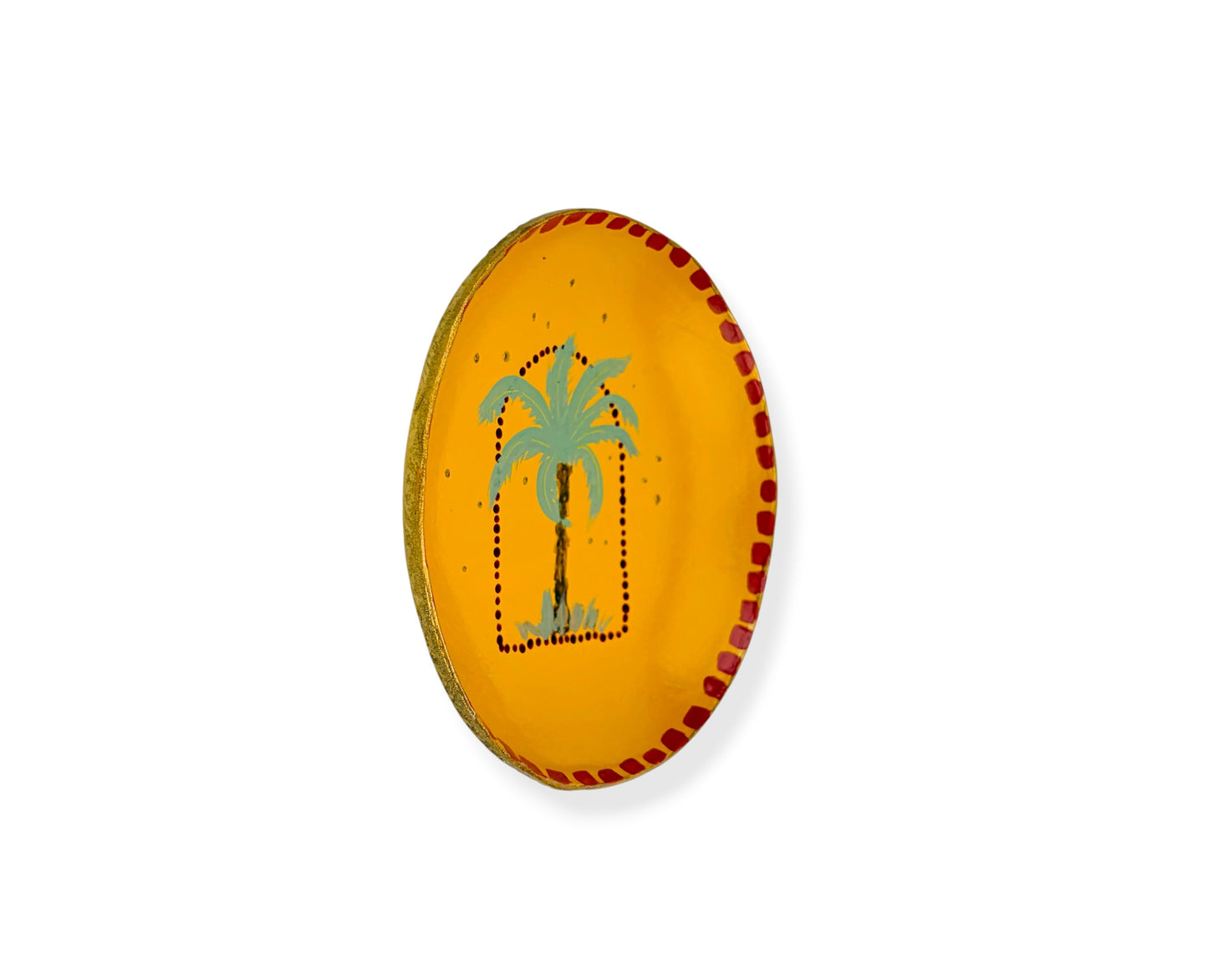 WANDBORD YELLOW PALM
