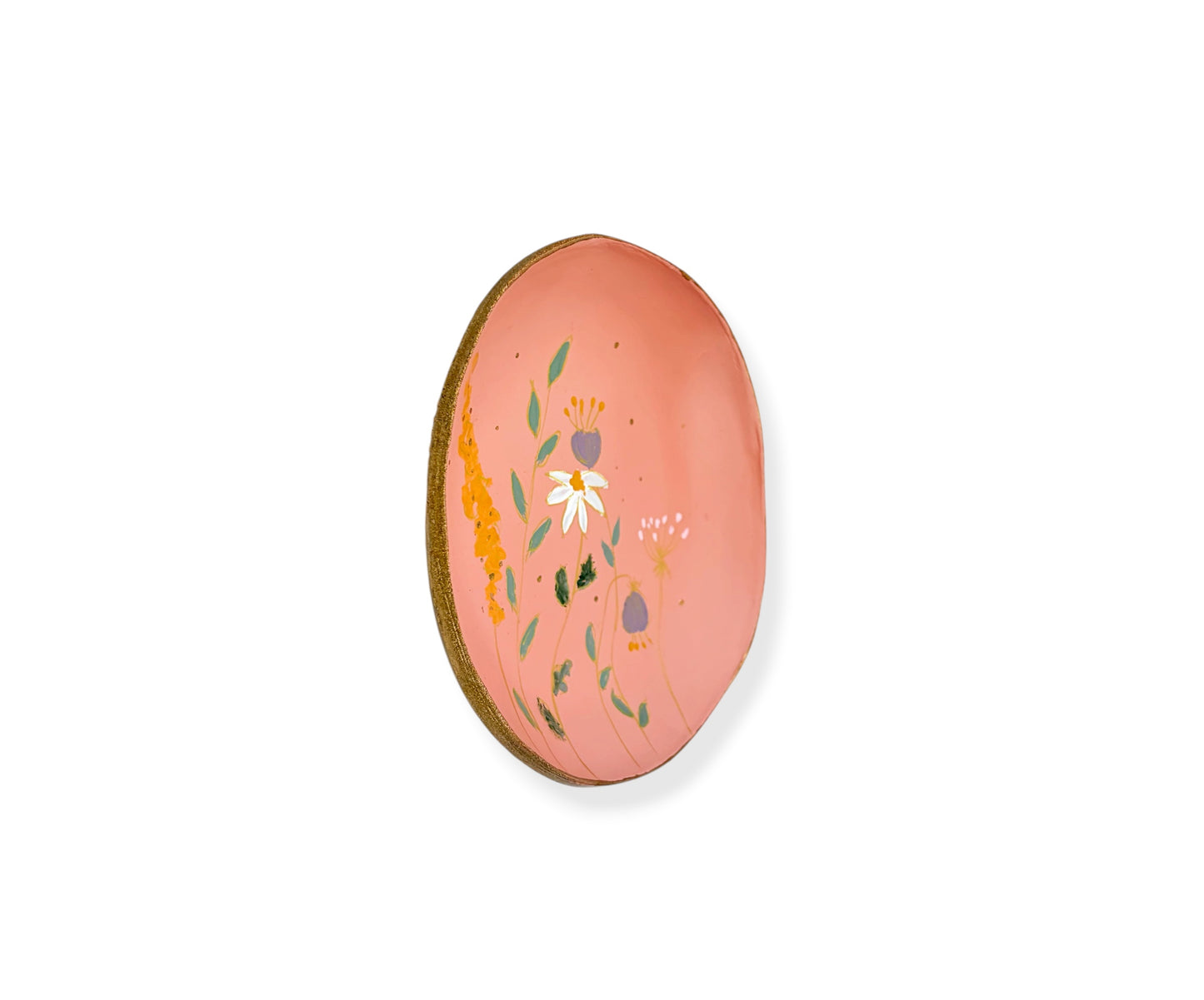 WANDBORD PINK FLOWERS