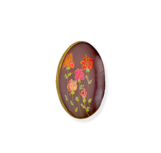 WANDBORD PLUM FLOWERS