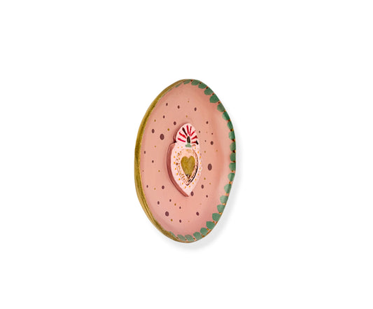 WANDBORD PINK HEART