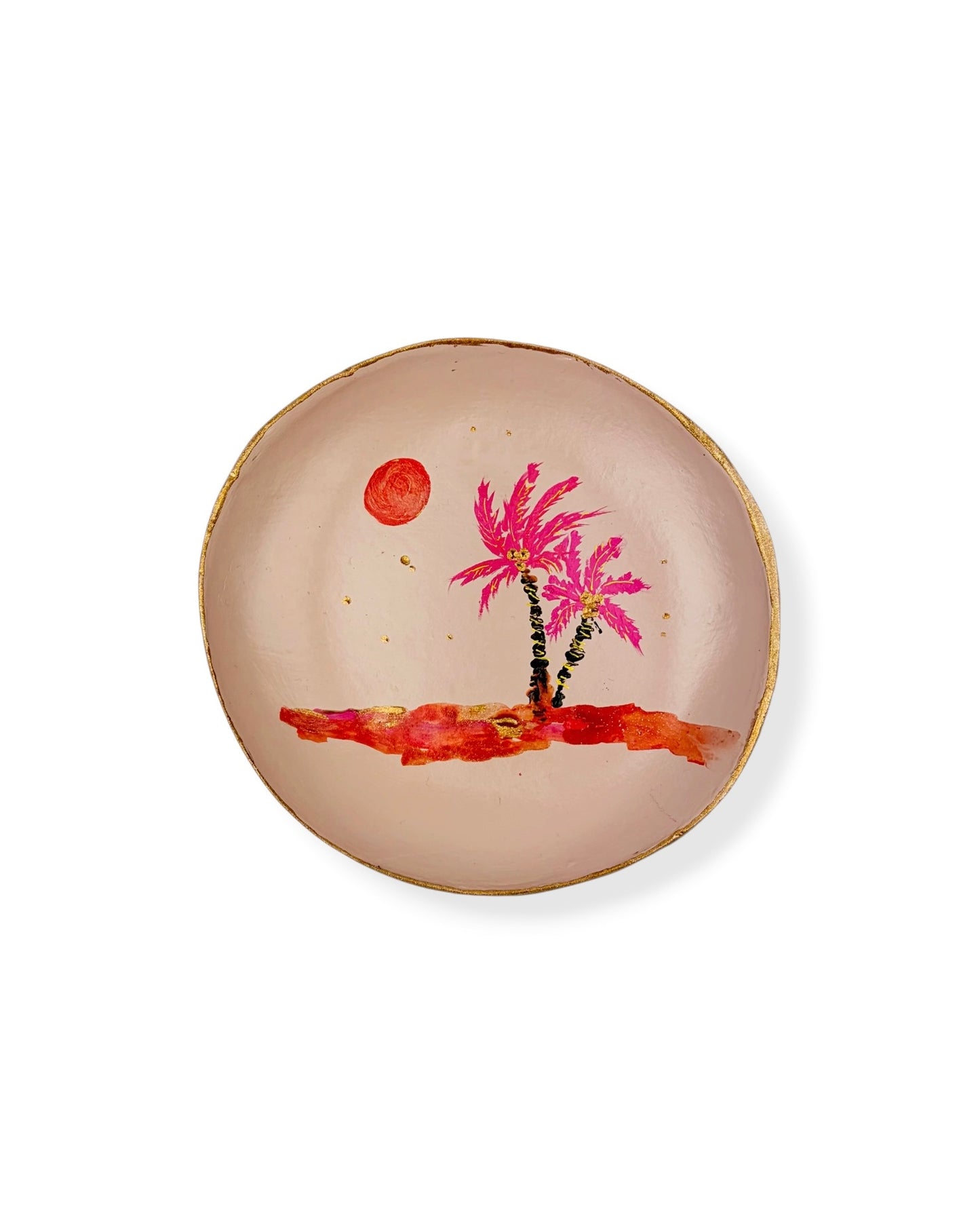 WANDBORD BEIGE PALM