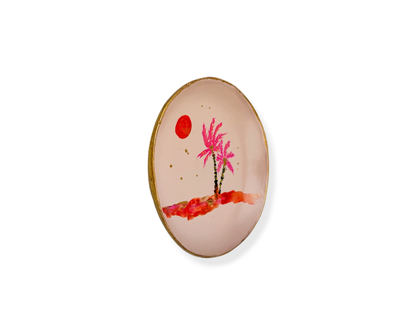 WANDBORD BEIGE PALM