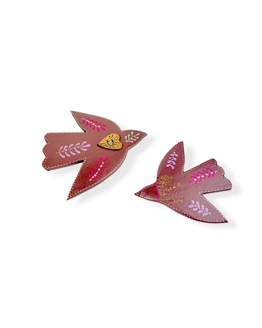 ZWALUWEN SET PLUM