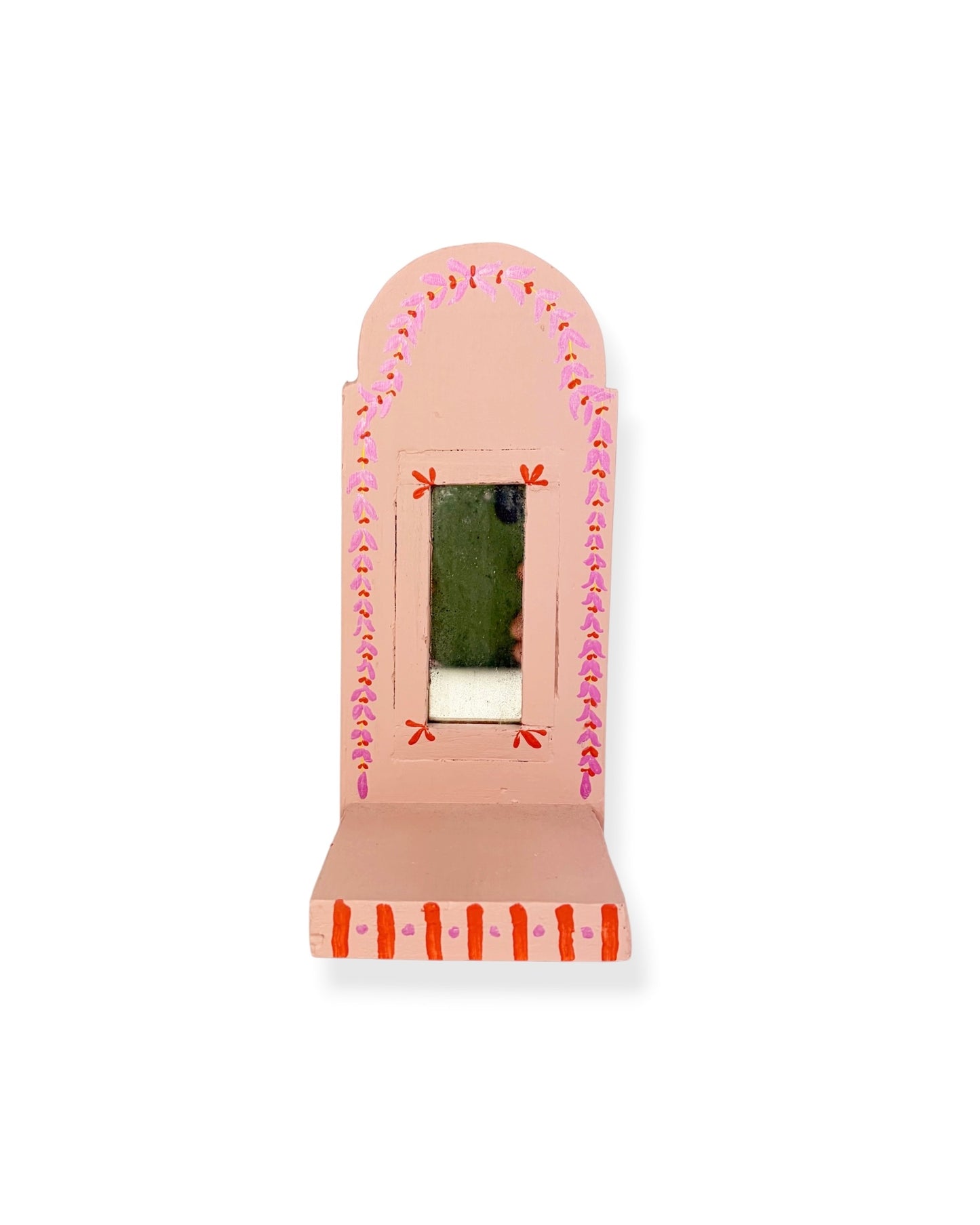 HOUTEN ALTAAR PINK MIRROR