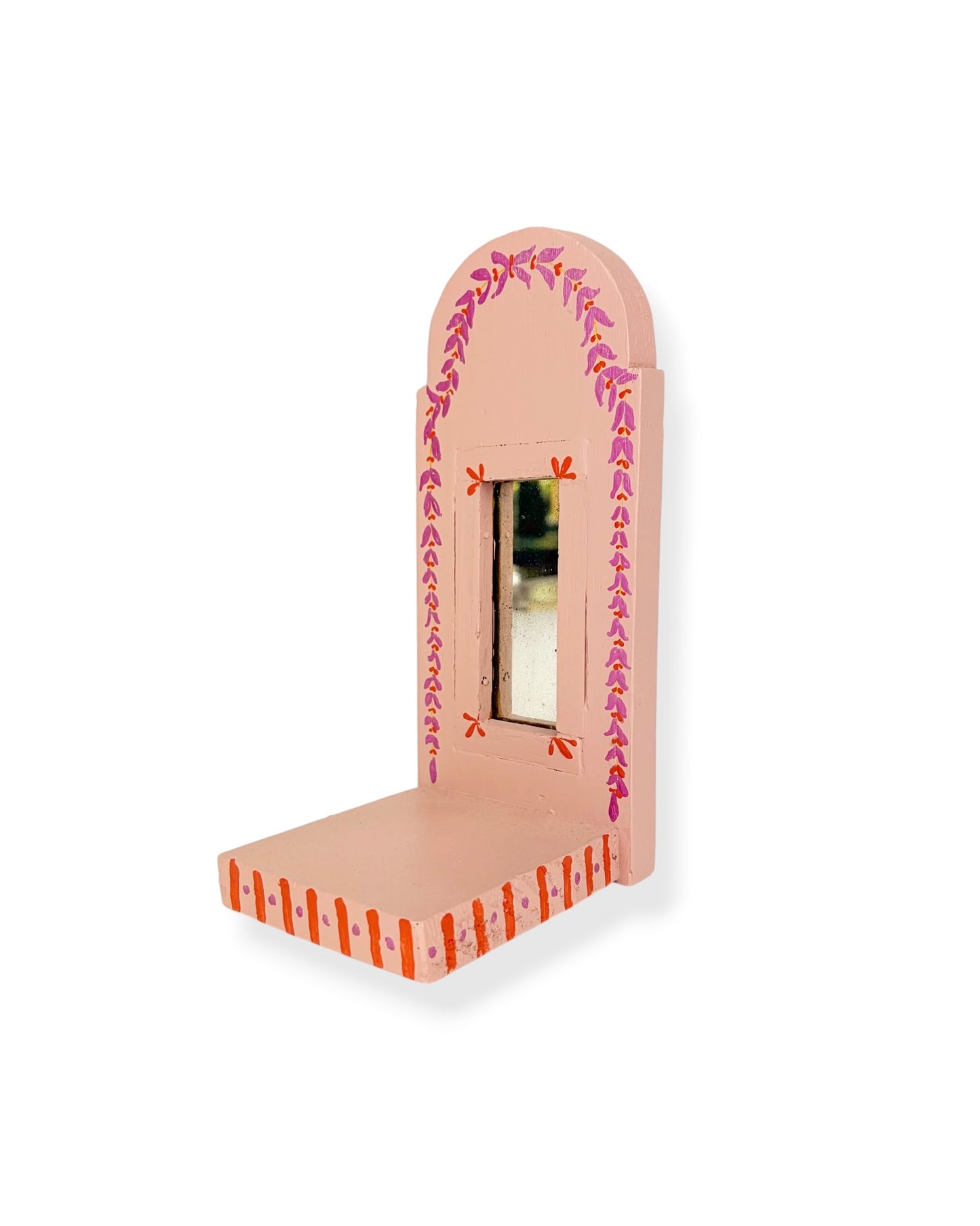HOUTEN ALTAAR PINK MIRROR