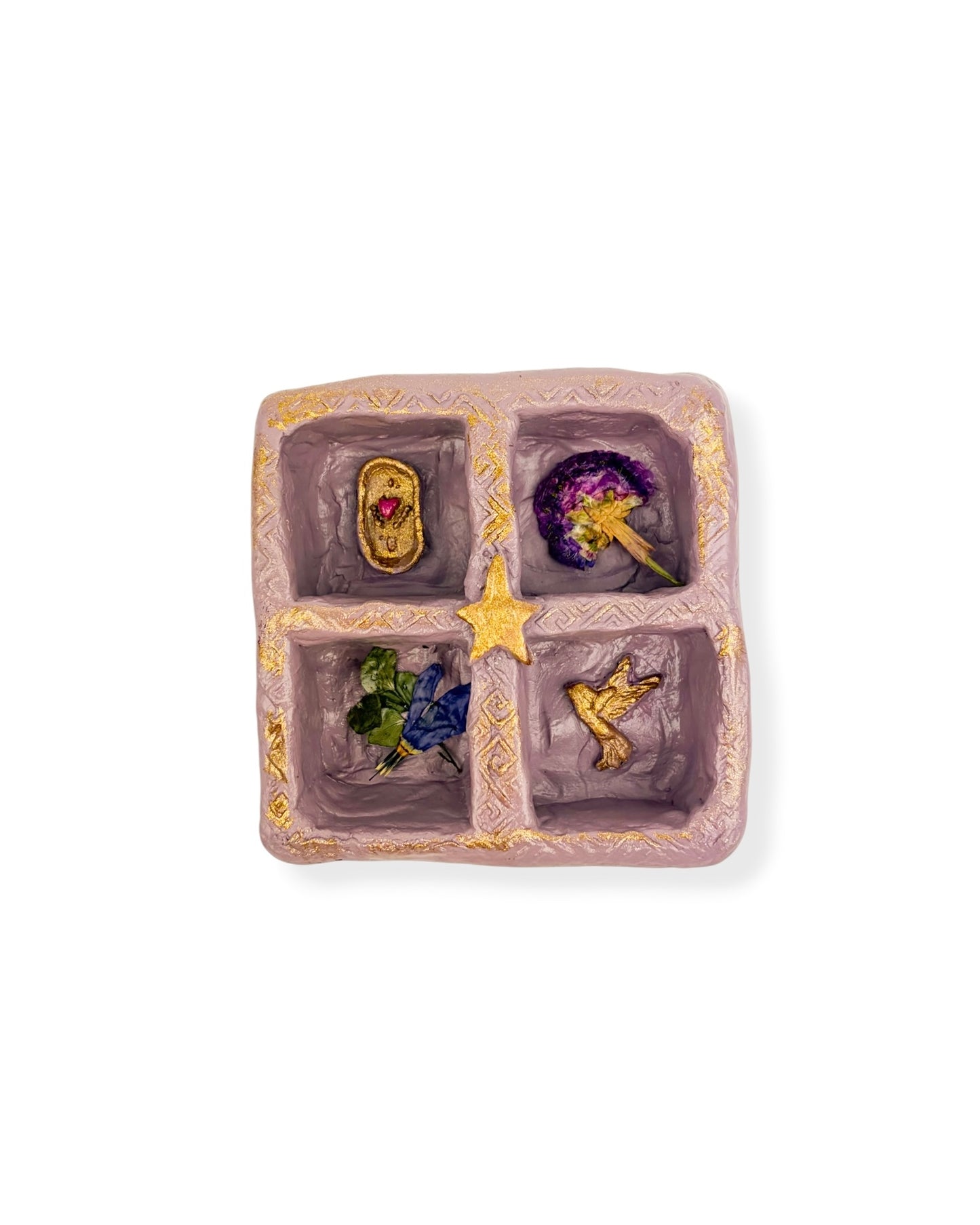 VAKKENKAST MINI LILAC