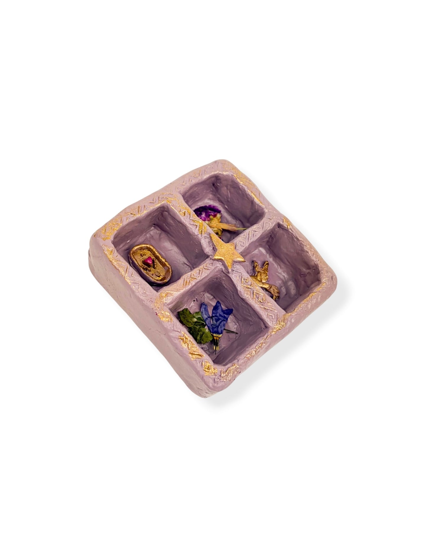 VAKKENKAST MINI LILAC