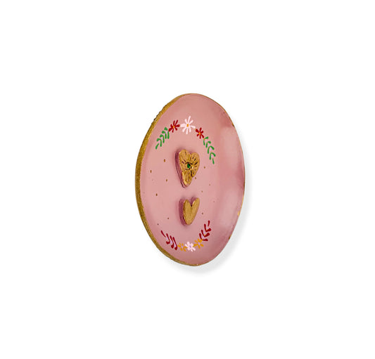 WANDBORD PINK HEARTS