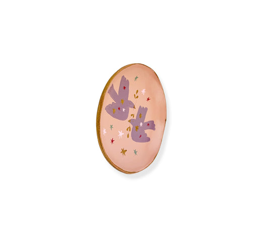 WANDBORD SOFT PINK ZWALUW