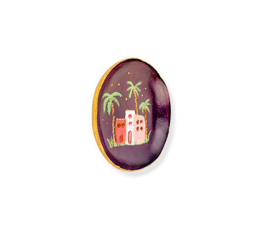 WANDBORD PURPLE MOROCCO