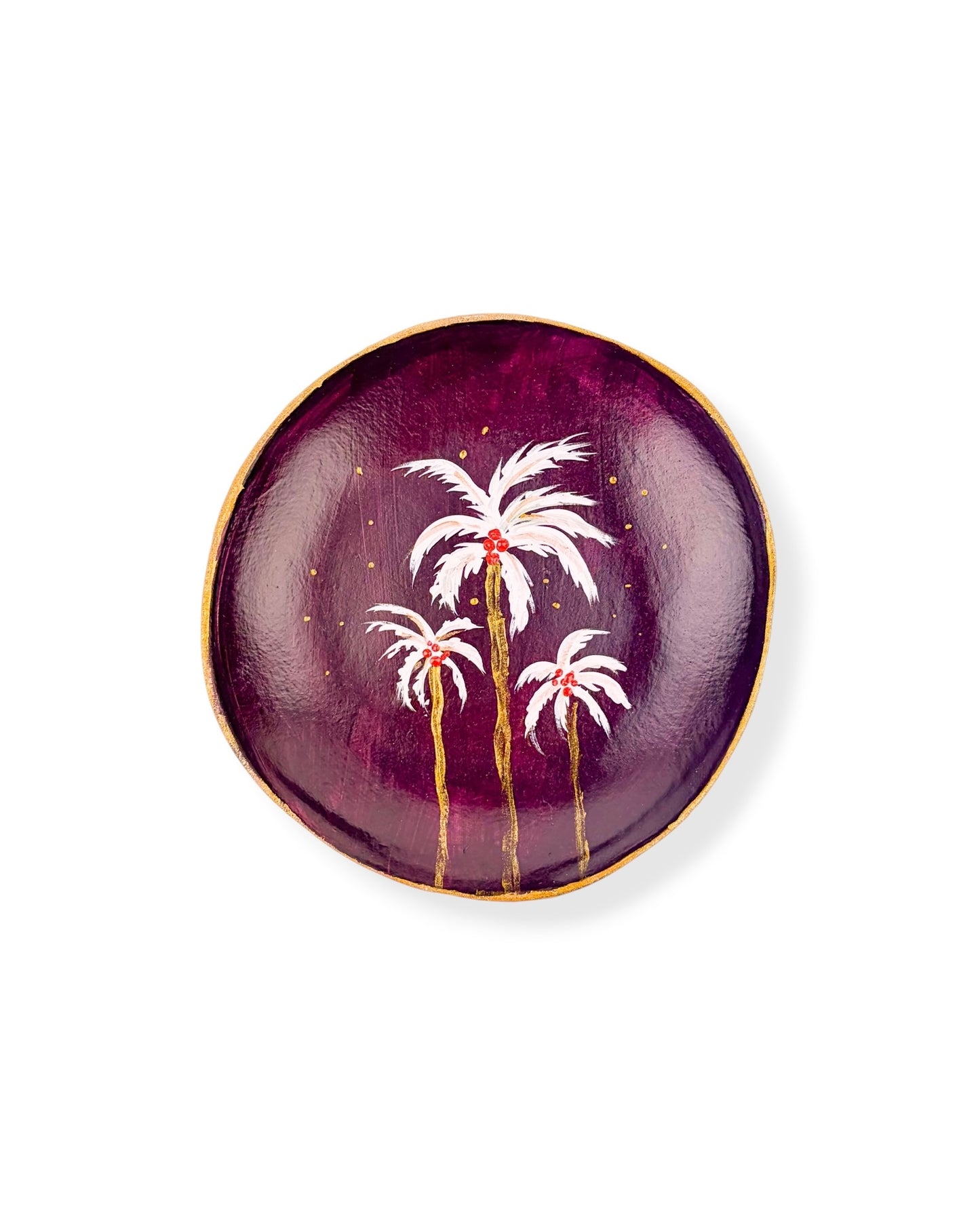 WANDBORD PURPLE PALM