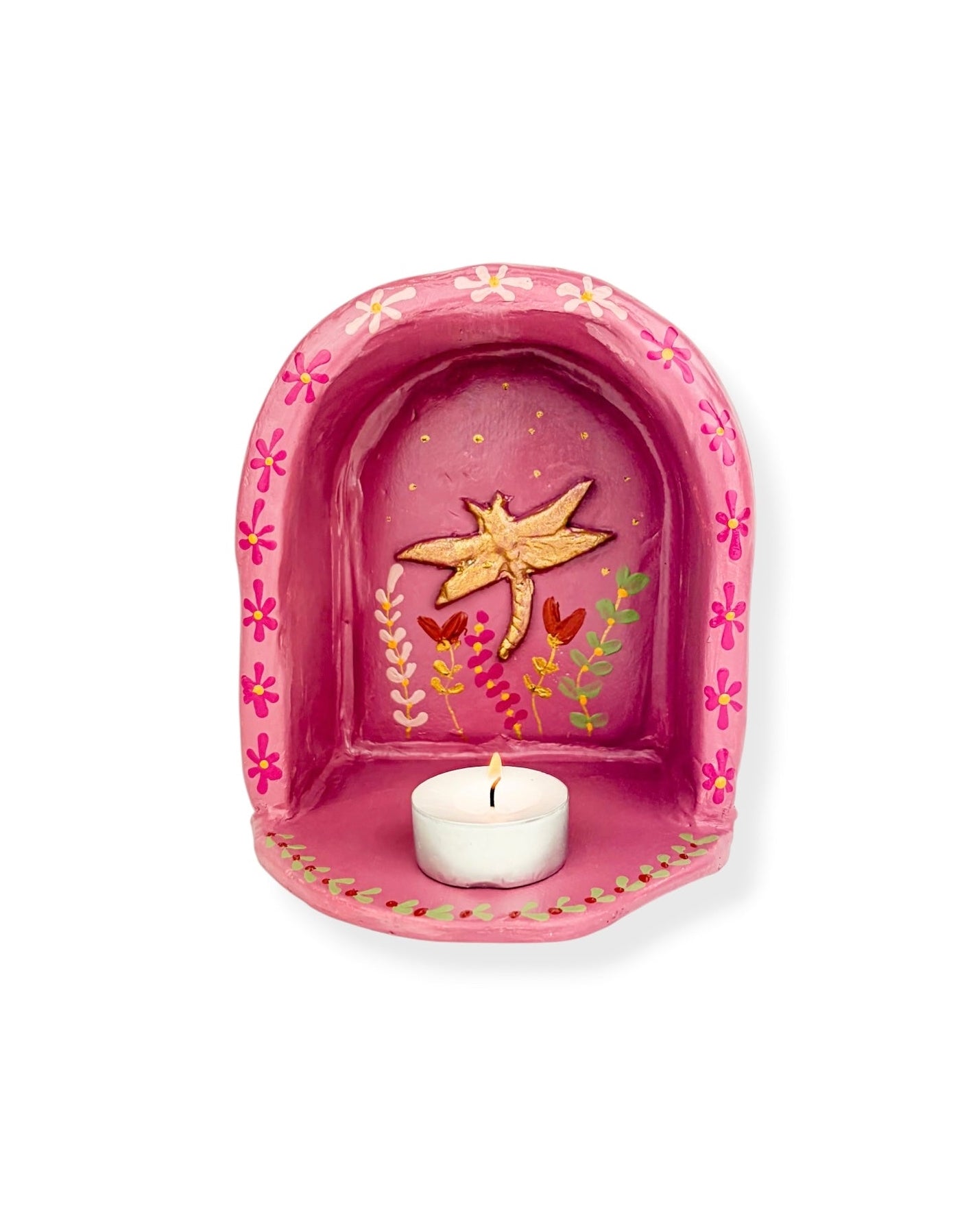 ALTAAR TEMPEL PINK FLOWERS