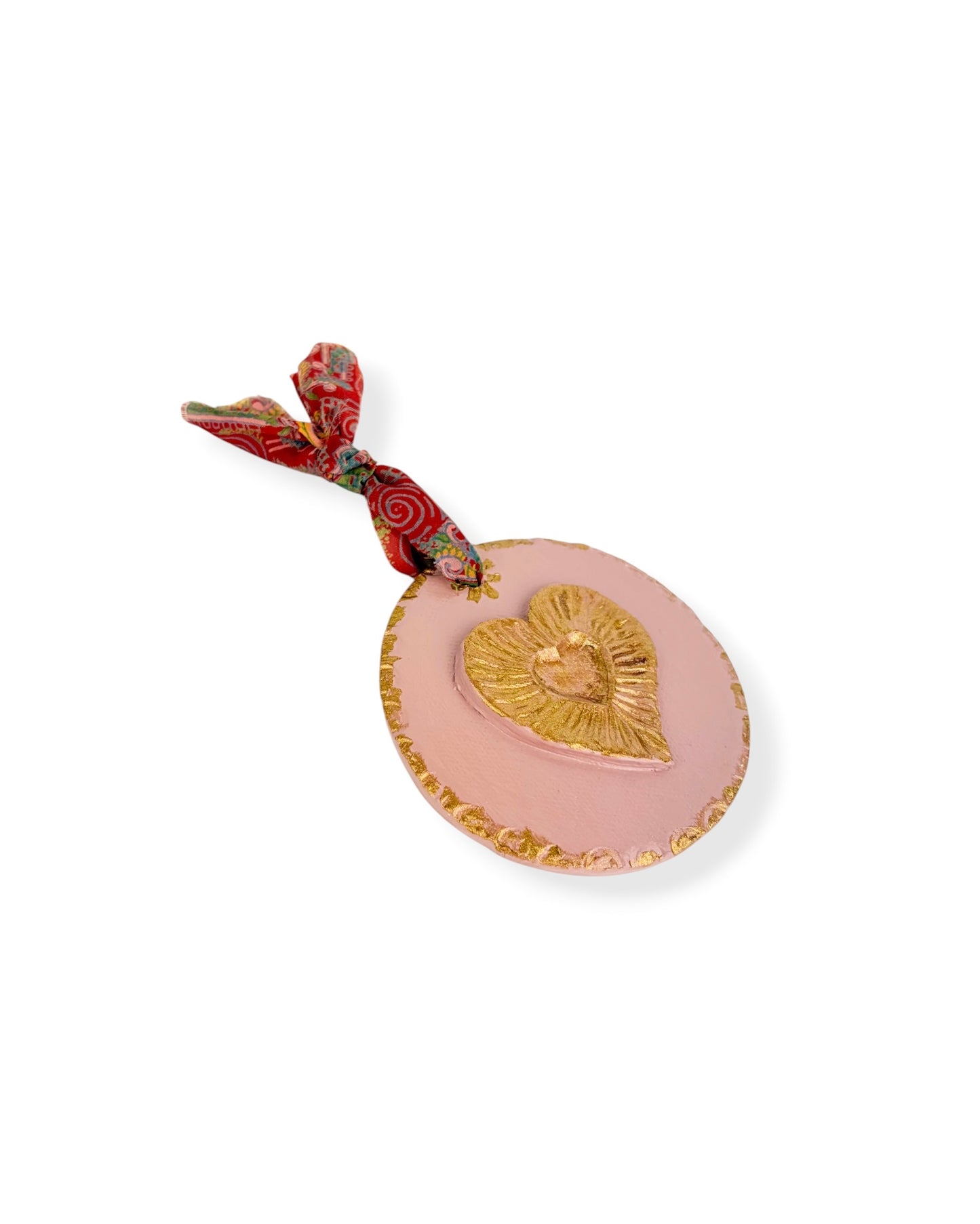 AMULET PINK HEART