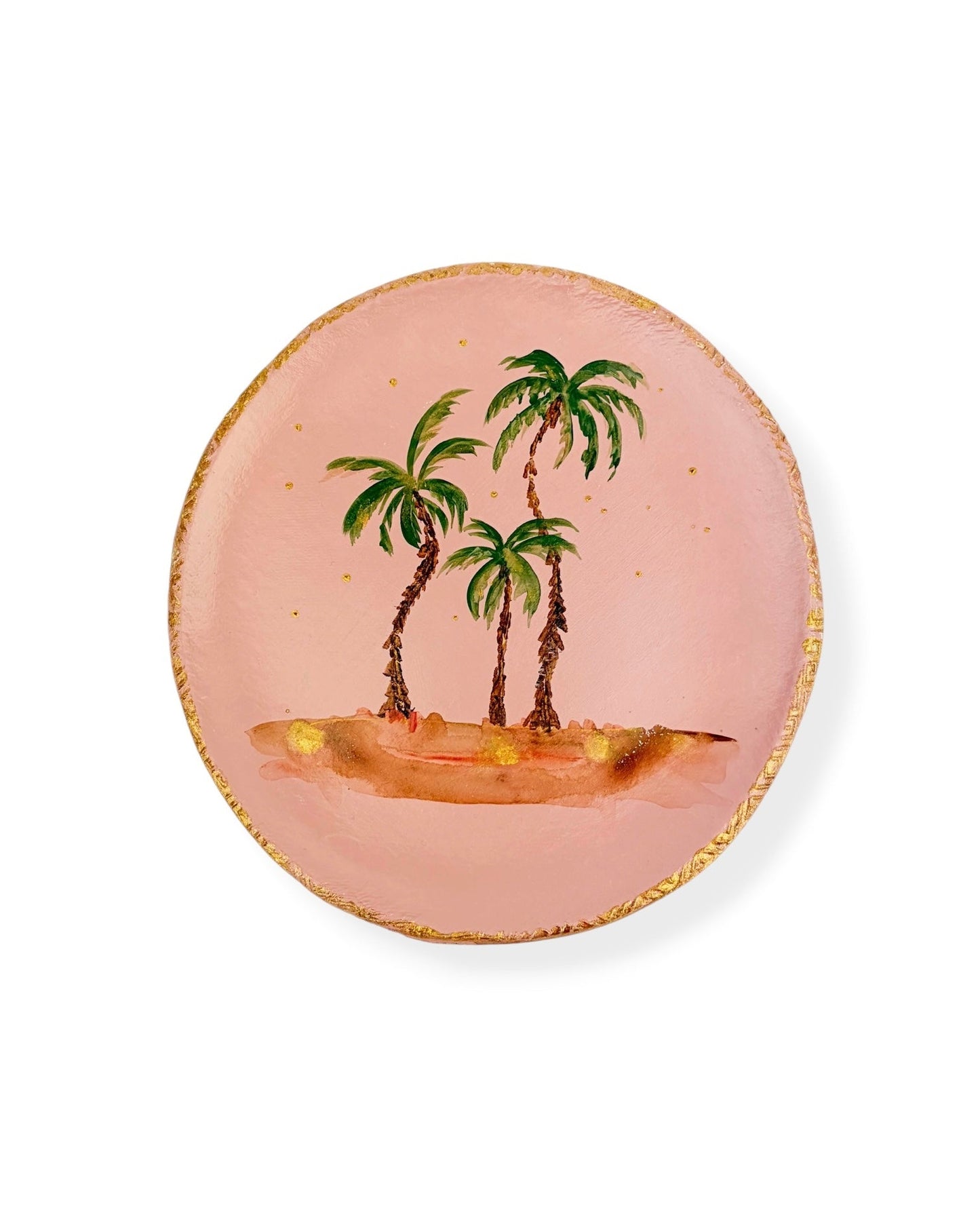 XL WANDBORD PINK PALM