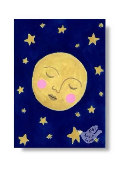 A5 ART PRINT MOON