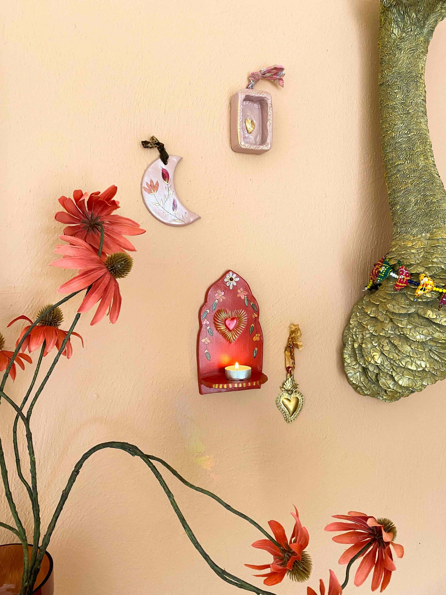 WAXINELICHTHOUDER HART